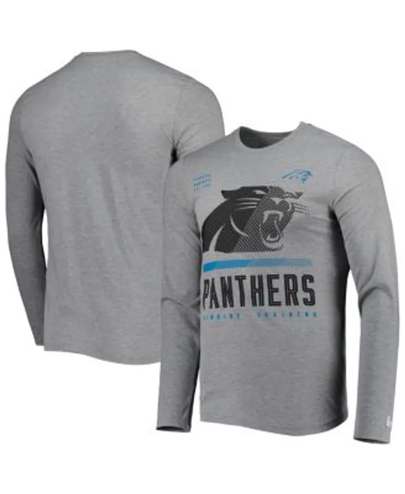 Mens Carolina Panthers Long Sleeve T-Shirts, Panthers Long-sleeved