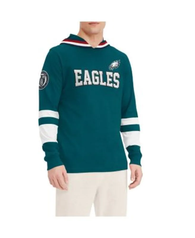 Men's Starter Black Philadelphia Eagles Classic Pullover Hoodie Size: Extra Large