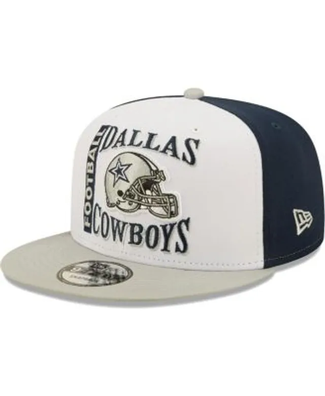 Men's Dallas Cowboys New Era Navy Script 9FIFTY Snapback Hat