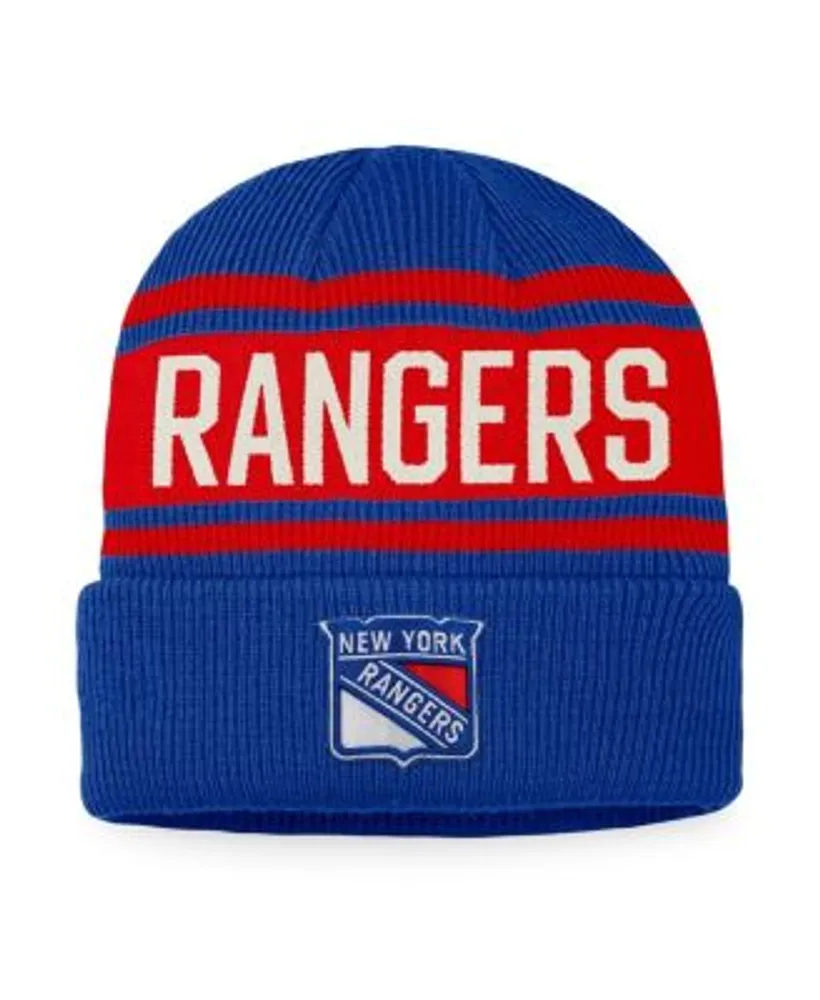 New York Rangers Fanatics Branded Authentic Pro Rink Trucker