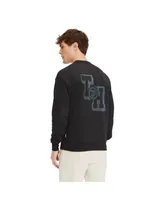 Pittsburgh Steelers Tommy Hilfiger Ronald Crew Sweatshirt - Black