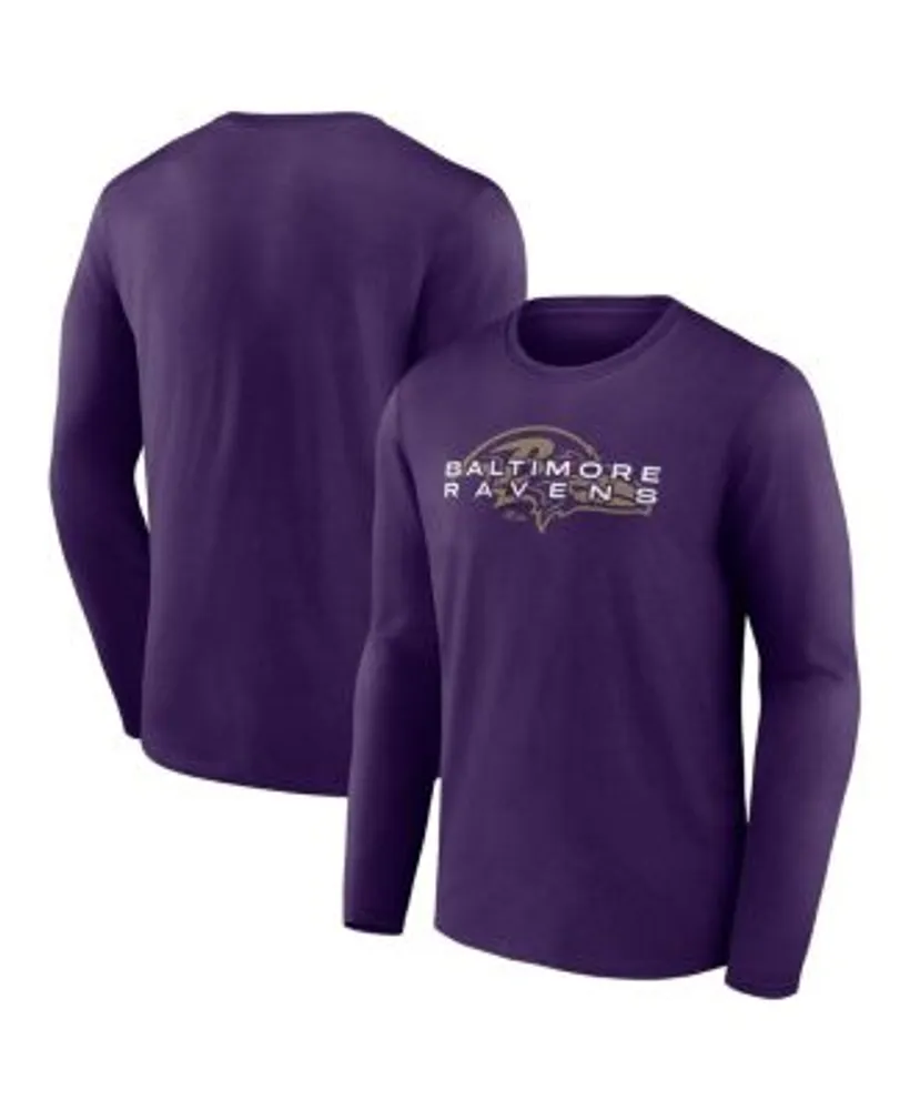 Baltimore Ravens Toddler Primary Logo Long Sleeve T-Shirt - Purple