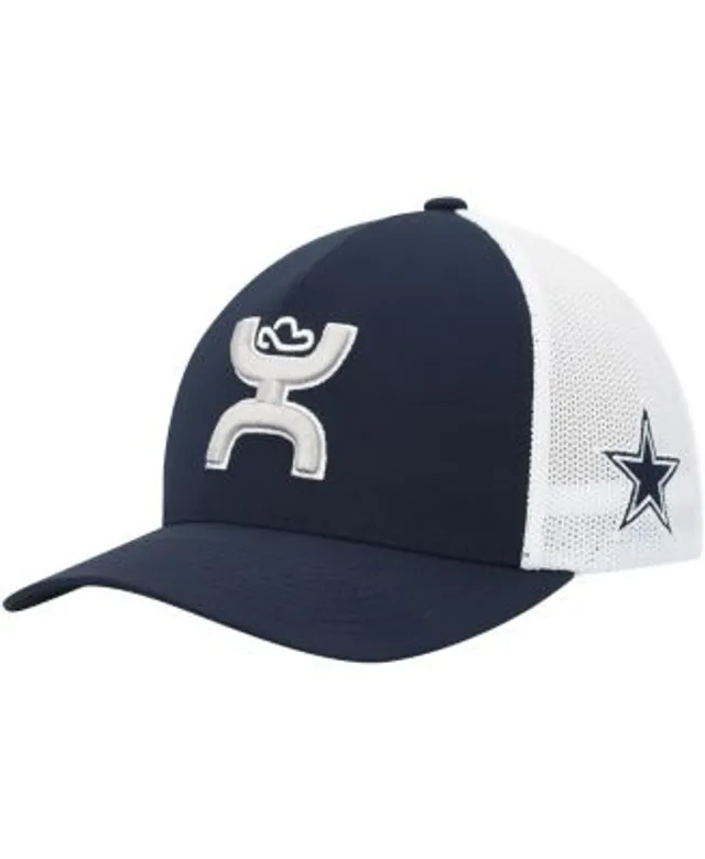 Men's Dallas Cowboys HOOey Gray/White Flex Hat