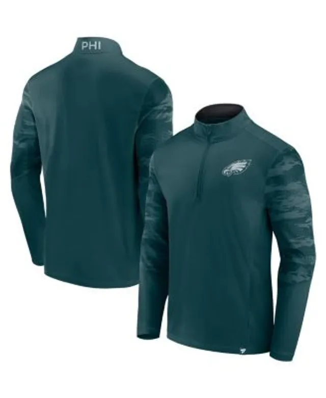 Philadelphia Eagles Nike Sideline Athletic Stack V-Neck Pullover Windshirt  Jacket - Black