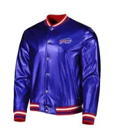 Chicago Bears The Wild Collective Metallic Bomber Full-Snap Jacket