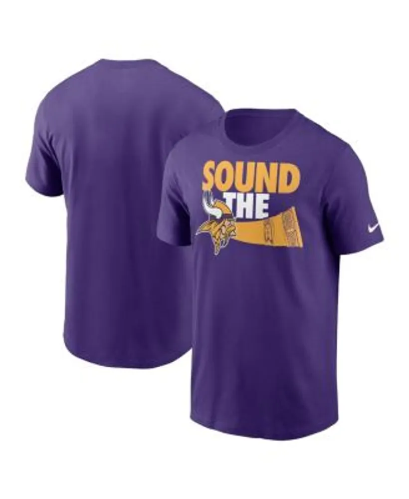 Nike Women's Minnesota Vikings Pocket Purple T-Shirt