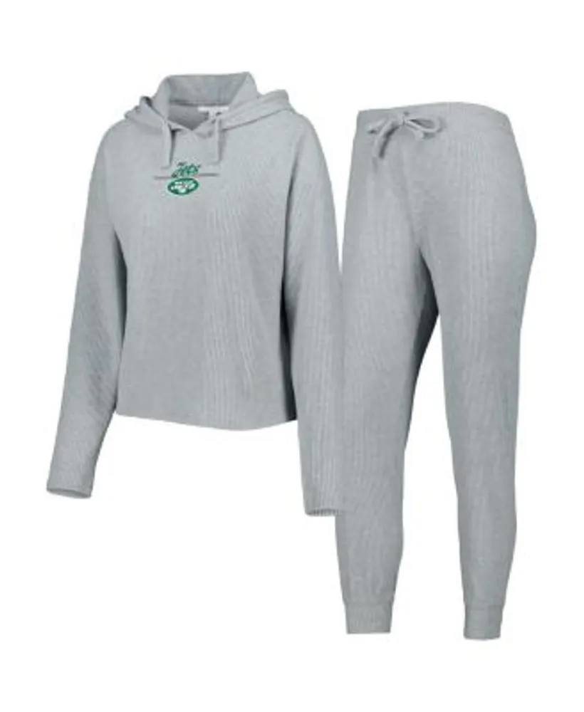 Women's Wear by Erin Andrews Heather Gray Toronto Maple Leafs Logo Pullover Hoodie & Pants Sleep Set Size: Medium