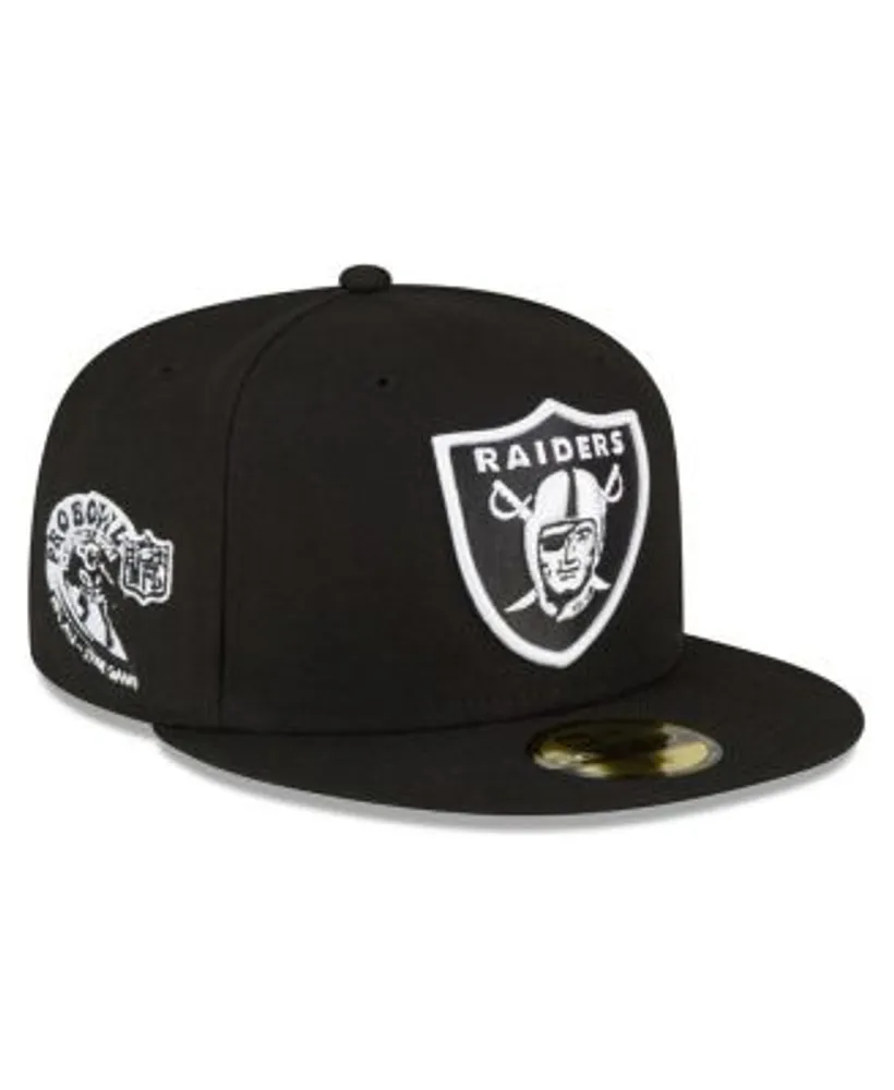 Las Vegas Raiders New Era Stateview 59FIFTY Fitted Hat - Black