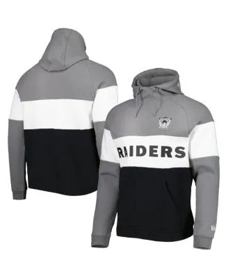 Philadelphia Eagles New Era Colorblock Current Pullover Hoodie - Black