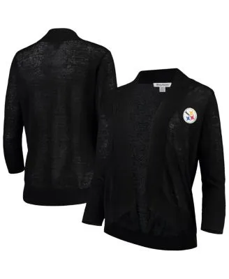 Ladies Pittsburgh Steelers Cardigans, Steelers Sweaters, Dress Shirts