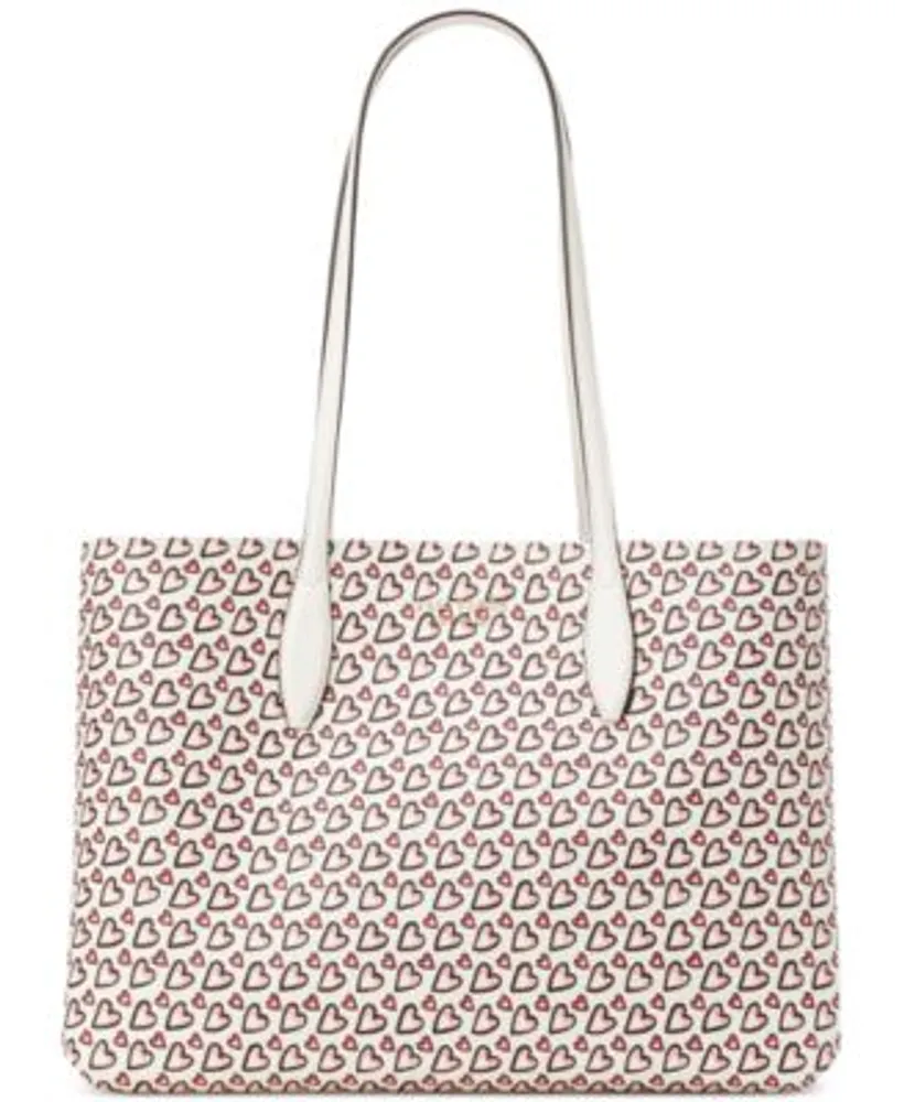 Kate Spade Spade Flower Coated Canvas All Day Large Tote - Pink