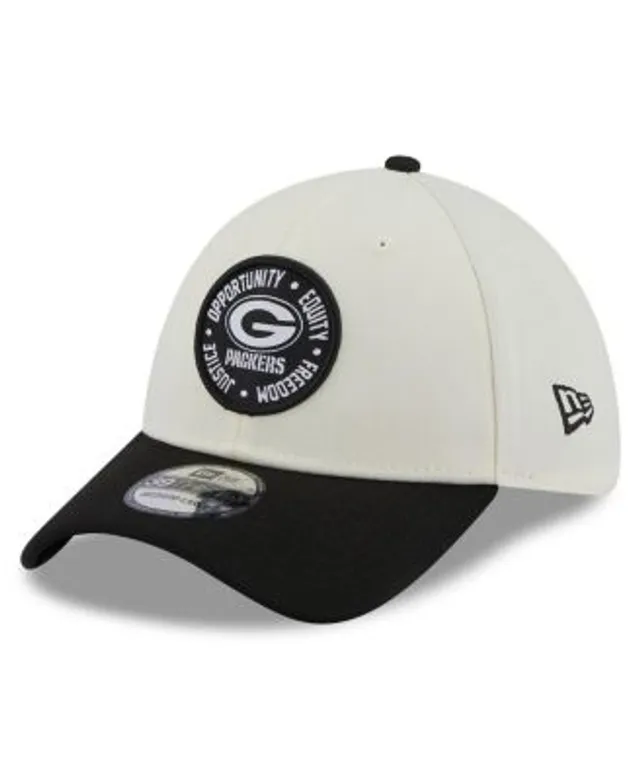 New Era, Accessories, Mens Green Bay Packers New Era 222 Cream Sideline  39thirty Flex Hat Mlarge