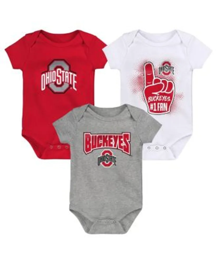 NFL San Francisco 49ers Baby Girls Short Sleeve Bodysuit Set, 3-Pack