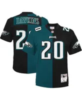 Mitchell & Ness Men's Brian Dawkins Midnight Green and Black