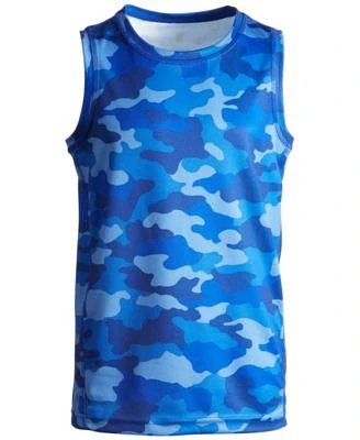 Toddler & Little Boys Cassandra Camo Sleeveless Tank, Created for Macy's