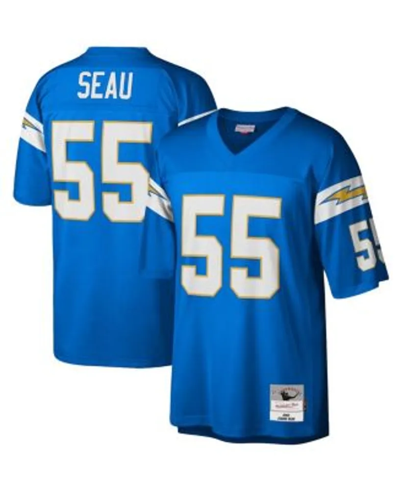 Mitchell & Ness Junior Seau Los Angeles Chargers Powder Blue Legacy Replica Jersey Size: Large