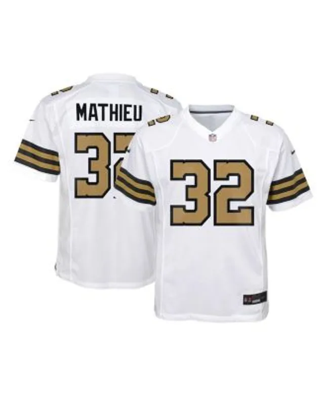 Nike Youth Boys and Girls Tyrann Mathieu Gray New Orleans Saints Atmosphere  Game Jersey