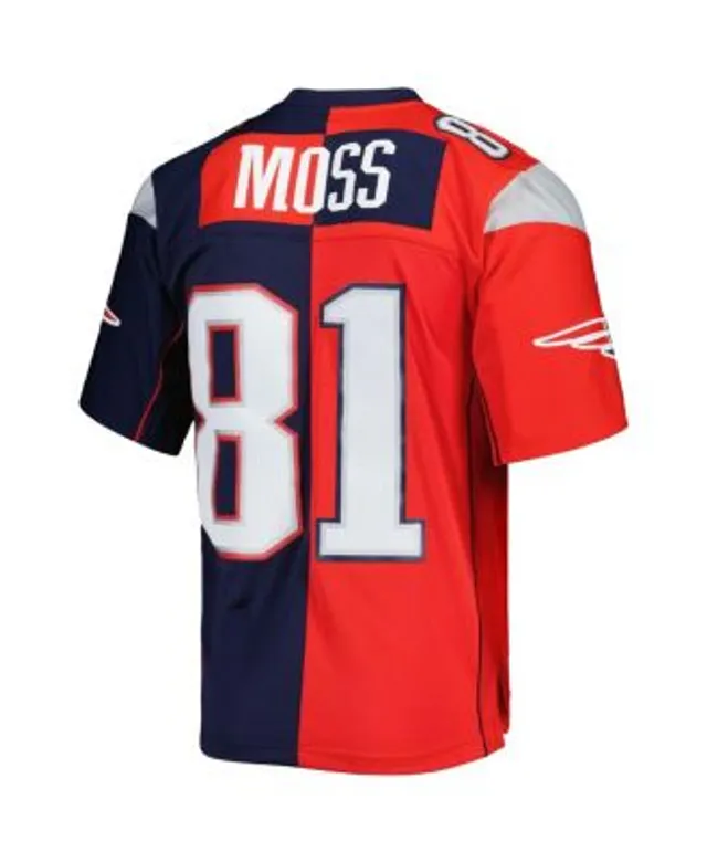 Men's Nike Randy Moss Black New England Patriots Retired Player RFLCTV  Limited Jersey