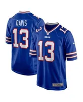 Men's Nike Gabriel Davis Royal Buffalo Bills Team Game Player Jersey Size: Small