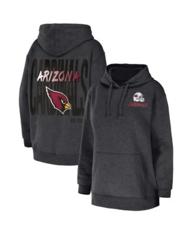 Lids Arizona Cardinals WEAR by Erin Andrews Women's Fleece Cropped Pullover  Hoodie - Black