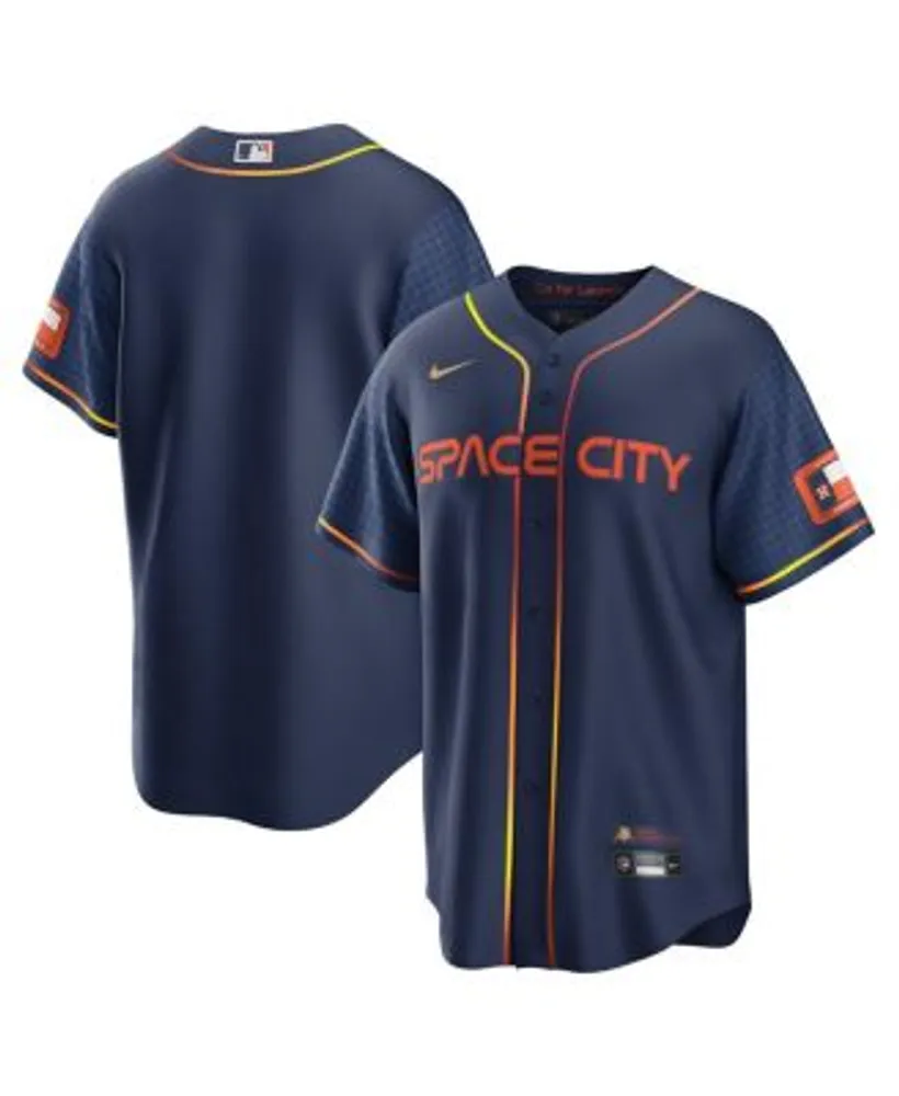 Youth Houston Astros Yordan Alvarez Nike Navy 2022 City Connect Replica  Player Jersey