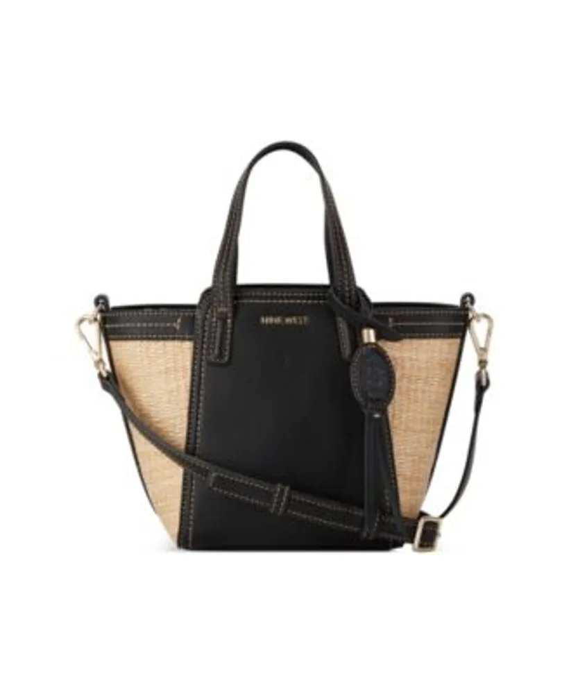 Shop LOEWE Small Horseshoe Colorblock Leather Saddle Bag