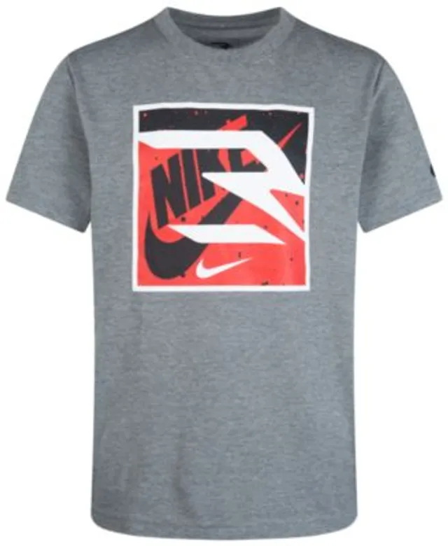 Nike Boys' 3BRAND by Russell Wilson Gradient Box Logo T-shirt