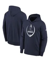 Outerstuff Cowboys Team Logo Pullover Hoodie - Boys' Grade School