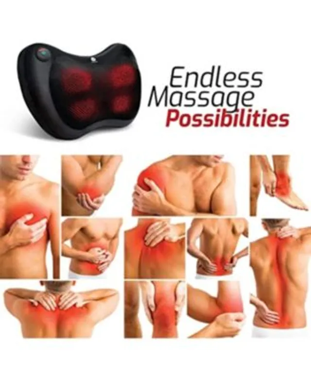 PURSONIC 3D Shiatsu Heating Back and Neck Massager - Macy's