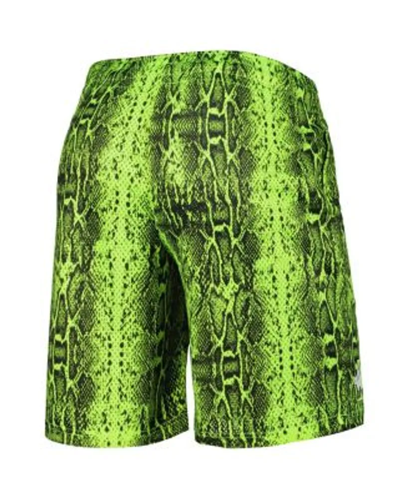 Men's Pro Standard Black Los Angeles Lakers Washed Neon Shorts