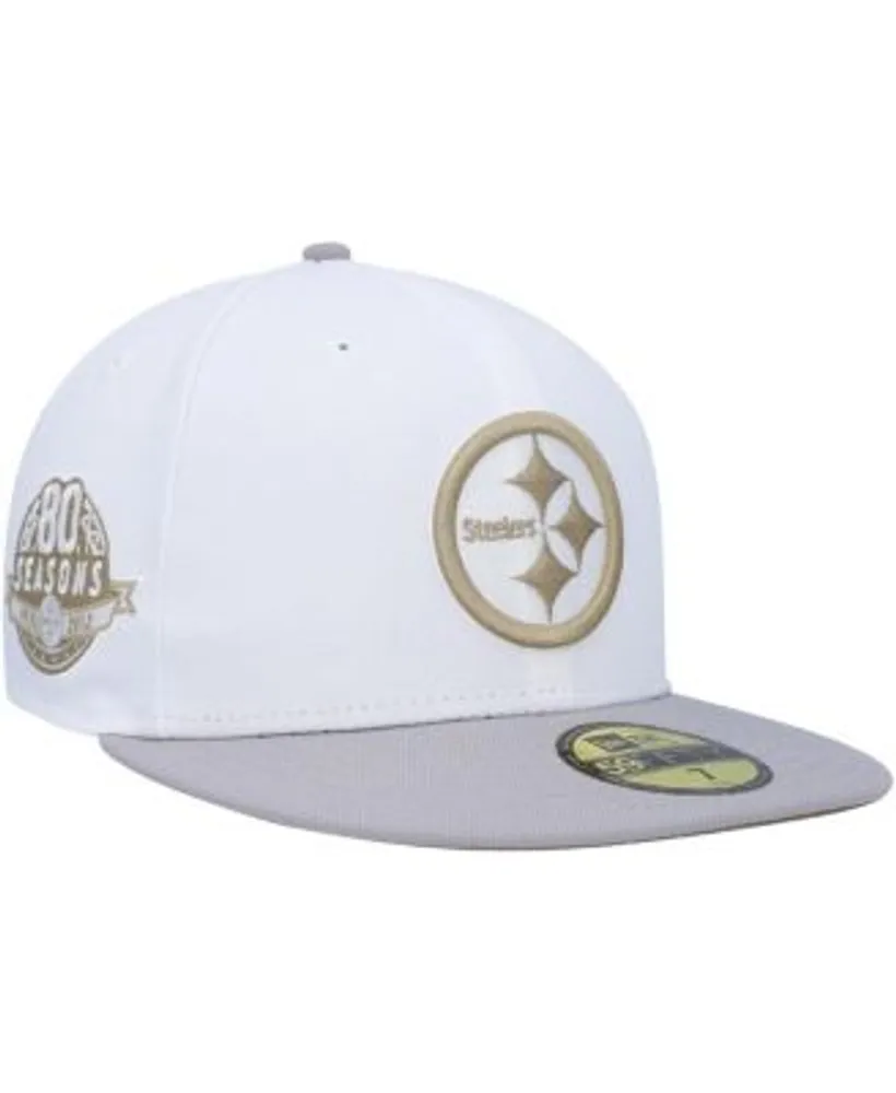 Pittsburgh Steelers New Era Omaha 59FIFTY Fitted Hat - Gold