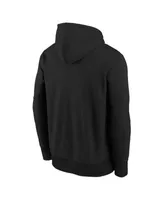 Las Vegas Raiders Nike Sideline Hoodie - Black - Youth