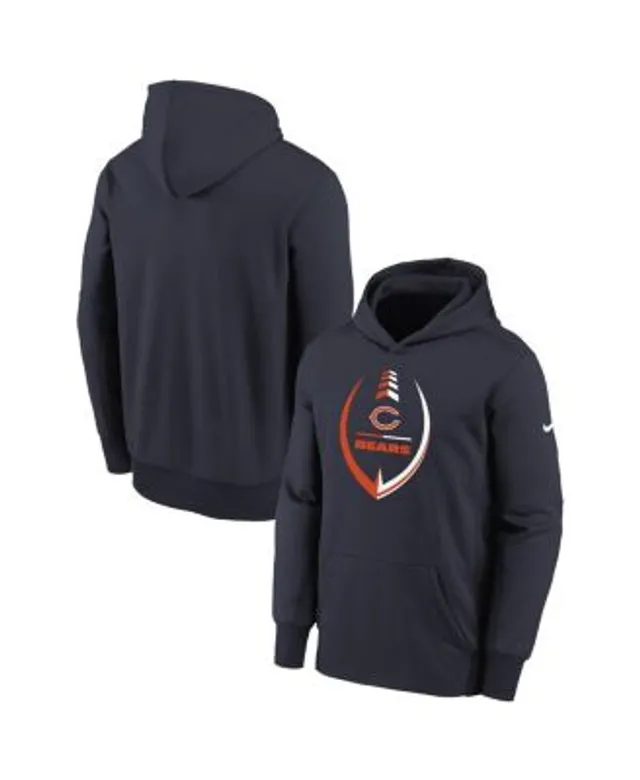 Youth Navy Chicago Bears Draft Pick Pullover Hoodie