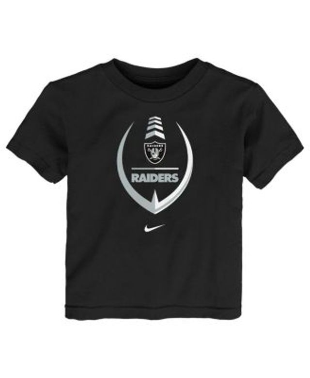 Oakland Raiders Raglan Shirt Youth Girls Graphic Tee