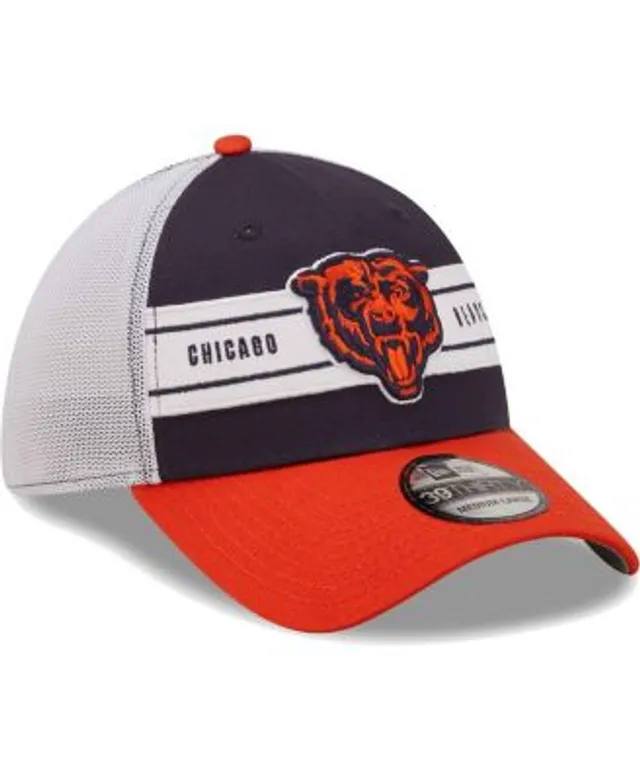 Youth New Era Navy/Orange Chicago Bears Surge 39THIRTY Flex Hat