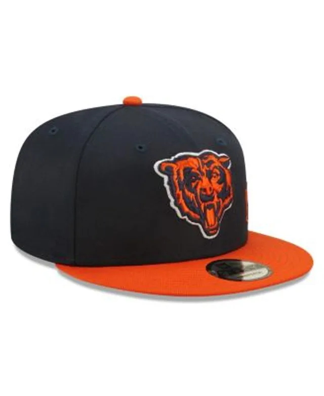 New Era Navy/Orange Chicago Bears Flawless 9FIFTY Snapback Hat