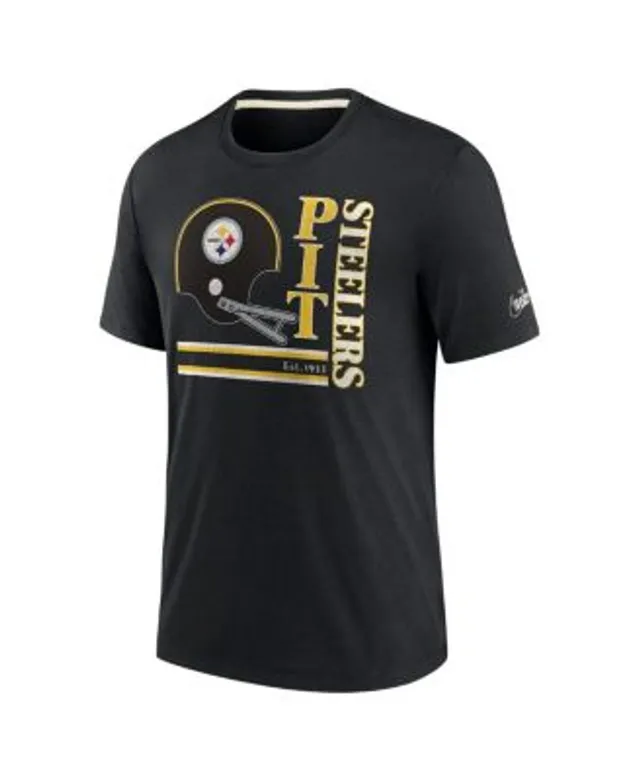 Men's Fanatics Branded Gold Pittsburgh Steelers Primary Logo Tri