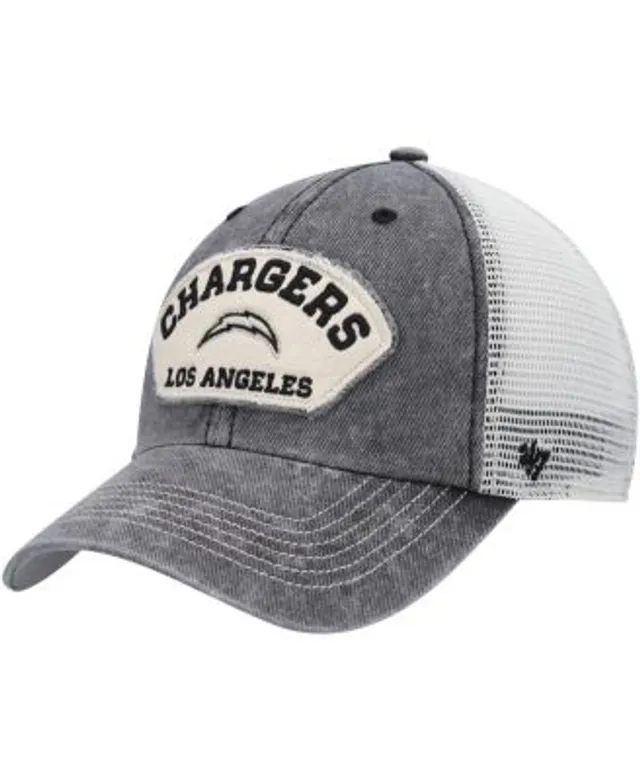 Los Angeles Chargers '47 Highpoint Trucker Clean Up Snapback Hat - Powder  Blue/Gold