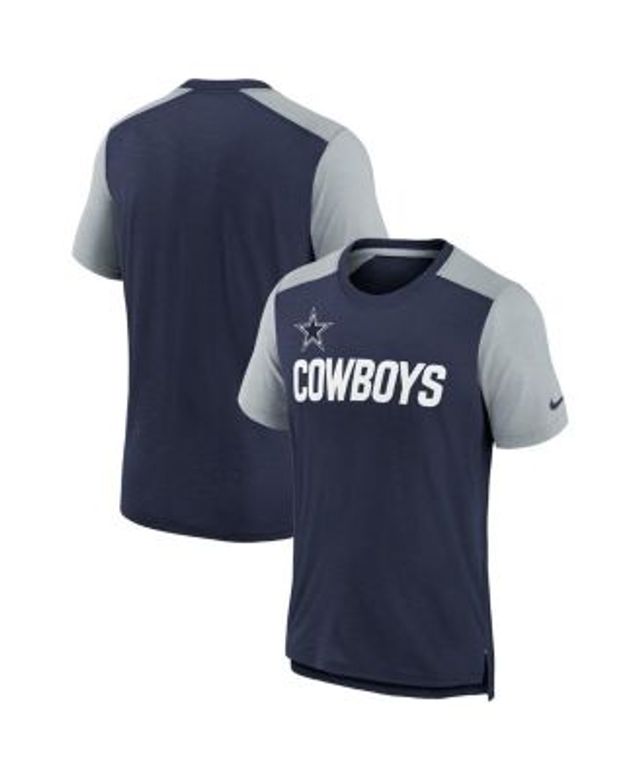 Men's Nike Dallas Cowboys Heather Gray Property Of Legend Performance T- Shirt 