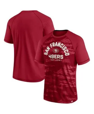 Men's Fanatics Branded Scarlet/Heathered Gray San Francisco 49ers