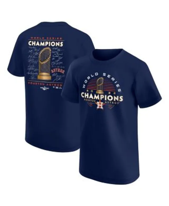 Youth Fanatics Branded White Houston Astros 2022 American League Champions  Locker Room T-Shirt