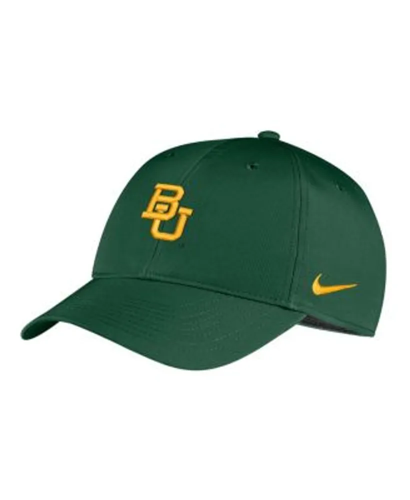 Men's Nike White Baylor Bears Aero True Baseball Performance Fitted Hat