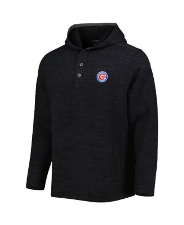 New Era Men's Red Chicago Cubs Raglan Quarter-Zip Hoodie - Macy's