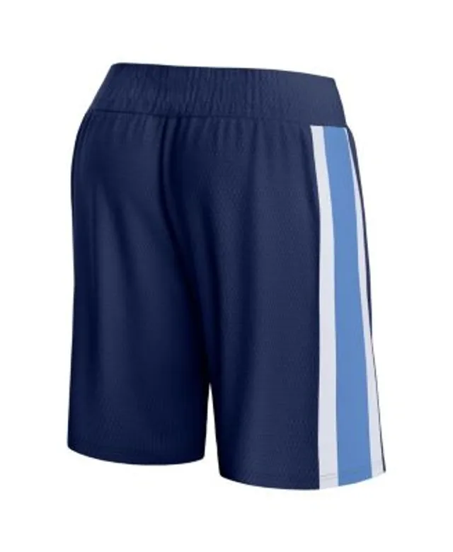 Men's Fanatics Branded Navy Memphis Grizzlies Referee Iconic Mesh Shorts