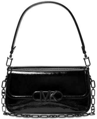 Michael Kors Leather Parker Convertible Chain Shoulder Bag - Macy's