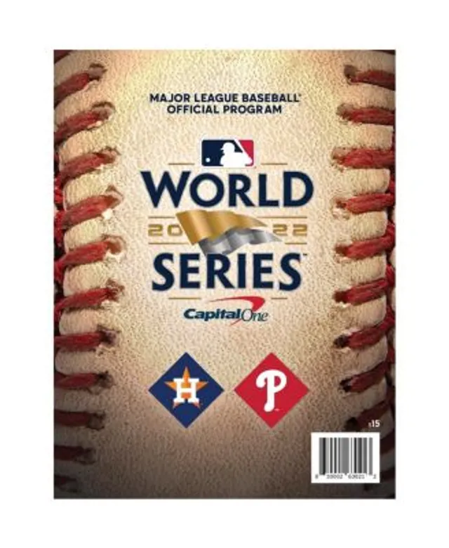 Houston Astros vs. Philadelphia Phillies 2022 World Series Matchup Dueling  Program