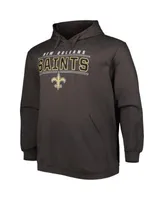 Fanatics Saints Big & Tall Primary Logo Pullover Hoodie - Men's