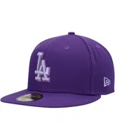 Men's New Era Purple Los Angeles Dodgers Lavender Undervisor 59FIFTY Fitted Hat