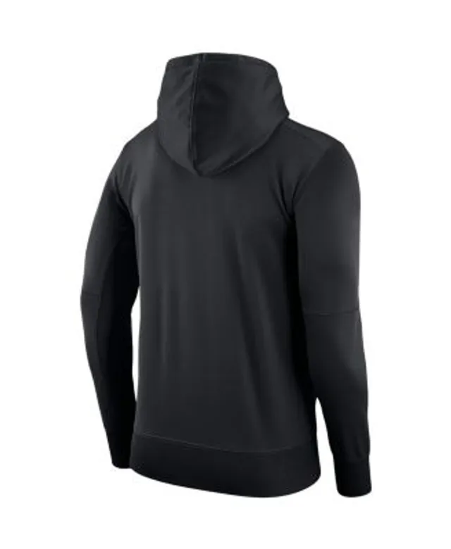 Men's Nike Black Washington Commanders Wordmark Performance Pullover Hoodie