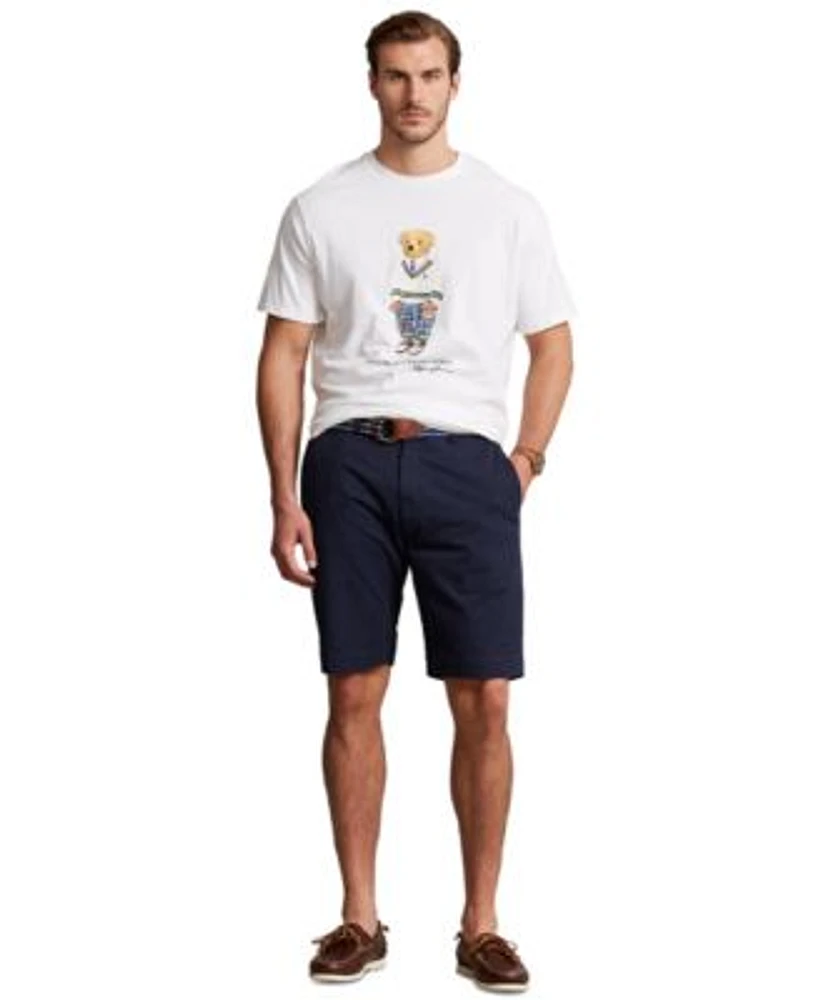 Men's Big & Tall Polo Bear Jersey T-Shirt